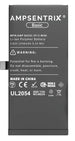 Ampsentrix Basic Replacement Batteries for Apple iPhone 13 Mini / 13 / 13 Pro / 13 Pro Max - 3C Easy Markham