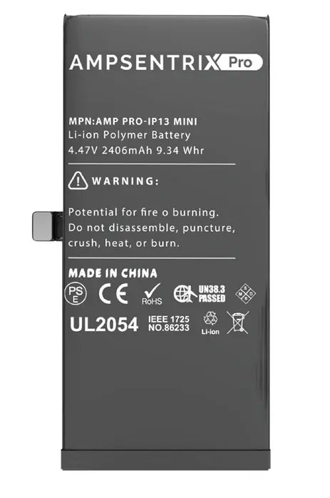 Ampsentrix Pro Replacement Batteries for Apple iPhone 13 Mini / 13 / 13 Pro / 13 Pro Max - 3C Easy Markham