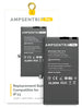 Ampsentrix Pro Replacement Batteries for Apple iPhone 13 Mini / 13 / 13 Pro / 13 Pro Max - 3C Easy Markham