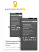 Ampsentrix Pro Replacement Batteries for Apple iPhone 13 Mini / 13 / 13 Pro / 13 Pro Max - 3C Easy Markham