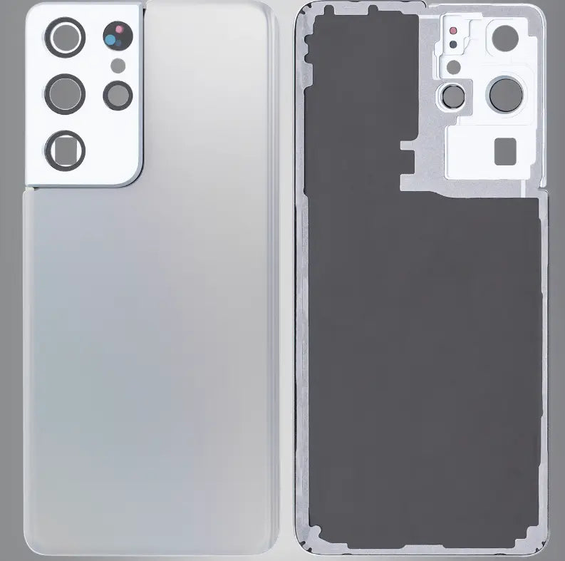 Genuine Back Glass Cover with Camera Lens for Samsung Galaxy S21 Ultra 5G - 3C Easy Markham