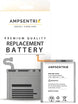 Ampsentrix Replacement Batteries for Samsung S20 5G, S20 Plus 5G, S20 Ultra 5G, and S20FE 5G - 3C Easy Markham