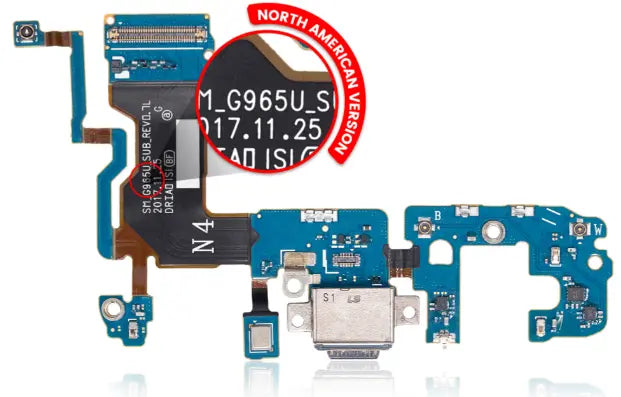 Replacement Charging Port for Samsung Galaxy S8, S8 Plus, S9, and S9 Plus - 3C Easy Markham