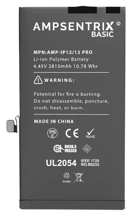 Ampsentrix Basic for Apple iPhone 12 Mini / 12 / 12 Pro / 12 Pro Max AmpSentrix