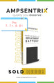 Ampsentrix Batteries for Apple iPhone 7, 7 Plus, 8, and 8 Plus AmpSentrix