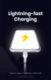 Ampsentrix USB-C to Lightning Cable AmpSentrix