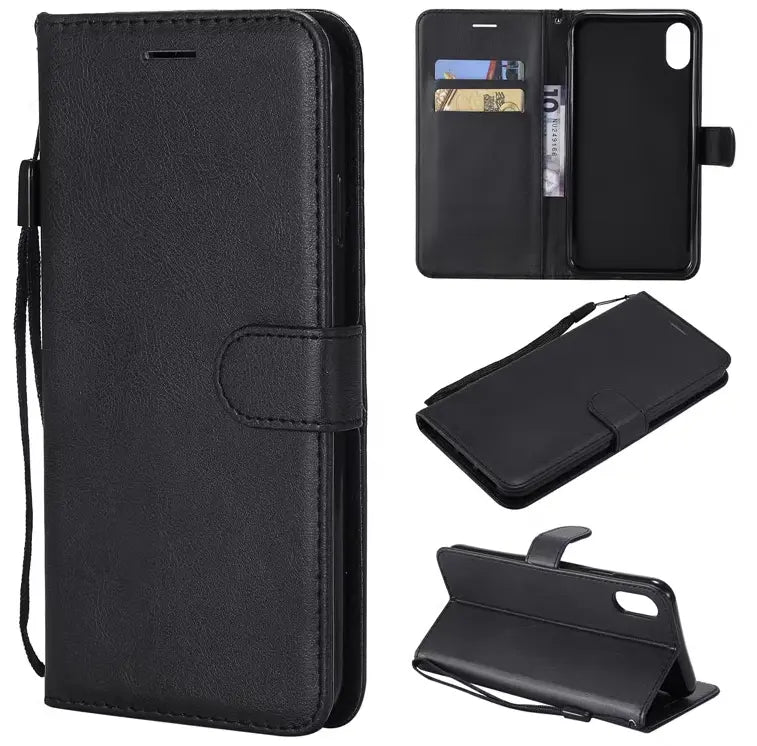 Artificial Leather Profolio Case for iPhone 14, 14 Plus, 14 Pro and 14 Pro Max - 3C Easy Markham