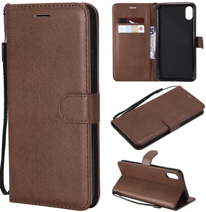 Artificial Leather Profolio Case for iPhone 14, 14 Plus, 14 Pro and 14 Pro Max - 3C Easy Markham