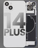 Back Cover Pre-Installed with Wireless Charging Coil, MagSafe Magnets & Flashlight Flex for iPhone 14 Plus 3C Easy Markham