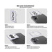 Blu Element's Invisible 1 by 1 Lens Protector Compatible with iPhone 17 Pro & 17 Pro Max Blu Element