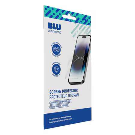 Blu Element's Tempered Glass Screen Protector Compatible with iPhone 17 & 17 Pro Blu Element