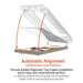 HyperGear Tempered Glass Screen Protector w/Installation Applicator for Samsung S24 Series Hyper Gear