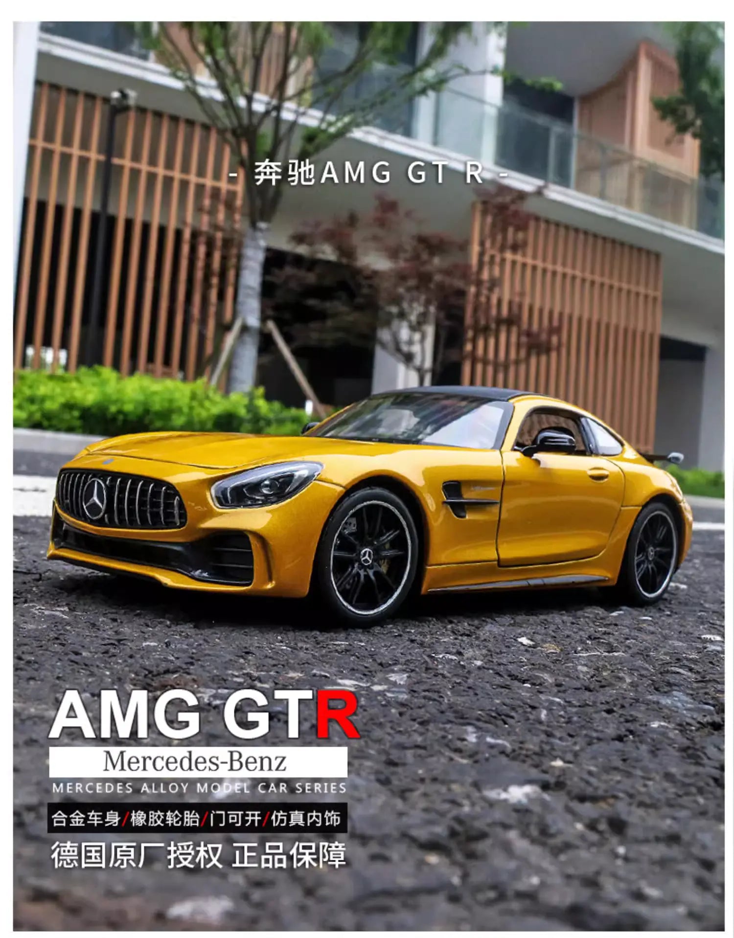 Welly 1:24 Mercedes-Benz AMG GT Diecast Model - 3C Easy Markham