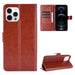Artificial Leather Profolio Case for iPhone 15, 15 Plus, 15 Pro and 15 Pro Max - 3C Easy Markham