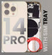 Replacement Housing with Misc. Components Pre-Installed Compatible with iPhone 14 Pro 3C Easy Markham
