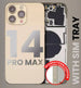 Replacement Housing w/ Misc. Components Pre-Installed Compatible with iPhone 14 Pro Max 3C Easy Markham