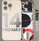 Replacement Housing w/ Misc. Components Pre-Installed Compatible with iPhone 14 Pro Max 3C Easy Markham