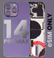 Replacement Housing w/ Misc. Components Pre-Installed Compatible with iPhone 14 Pro Max 3C Easy Markham