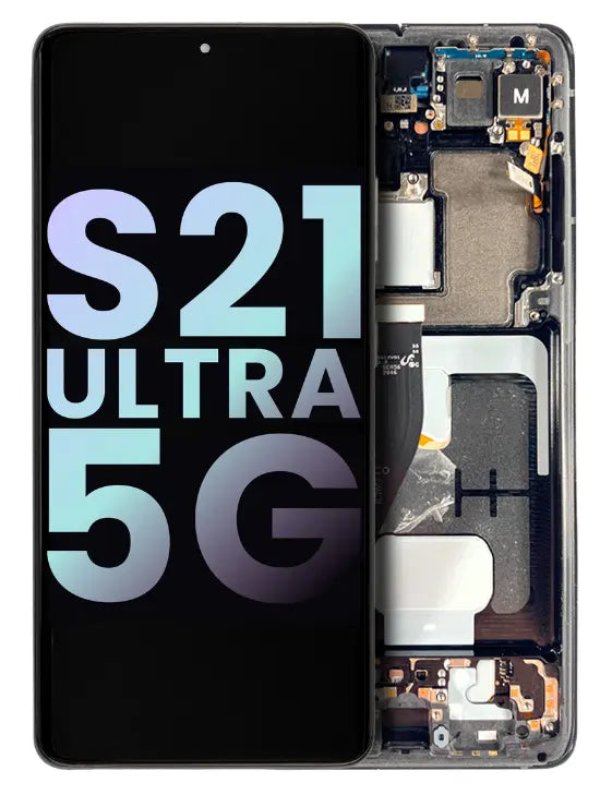 Samsung S21 Ultra 5G Replacement Screen (w/ AFTERMARKET) 3C Easy Markham