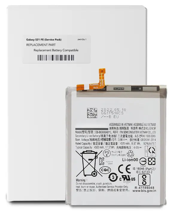 Genuine Samsung Replacement Battery for Samsung Galaxy S21 5G, S21 Plus 5G, S21 Ultra 5G, and S21FE 5G - 3C Easy Markham