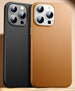 Artificial Leather Case w/ Magsafe for iPhone 15, 15 Plus, 15 Pro, and 15 Pro Max - 3C Easy Markham