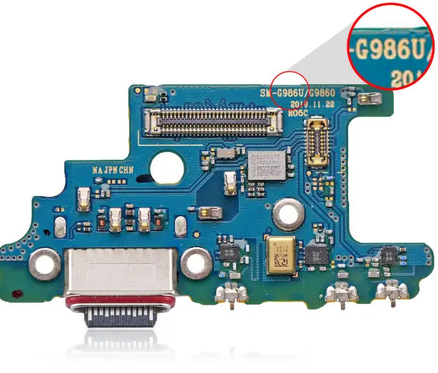 Replacement Charging Port for Samsung Galaxy S20 5G, S20 Plus 5G and S20 Ultra 5G - 3C Easy Markham