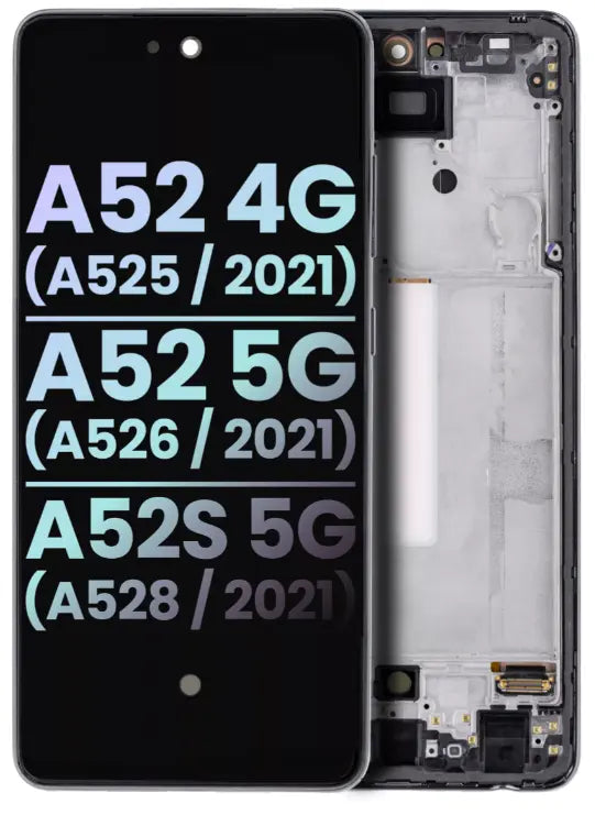 Samsung A52 4G/5G  & Samsung A52S 5G Replacement Screen - 3C Easy Markham