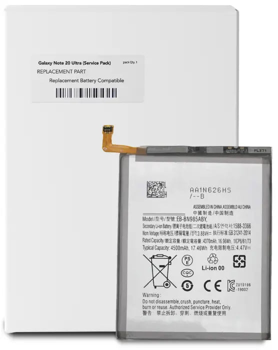 Genuine Samsung Replacement Battery for Samsung Galaxy Note 20 5G and Note 20 Ultra 5G - 3C Easy Markham