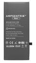 Ampsentrix Basic Replacement Batteries for Apple iPhone Xs / XR / Xs Max - 3C Easy Markham
