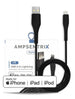 Ampsentrix Braided USB-A to Lightning Cable - 3C Easy Markham