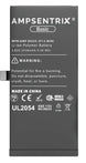 Ampsentrix Basic Replacement Batteries for Apple iPhone 13 Mini / 13 / 13 Pro / 13 Pro Max - 3C Easy Markham