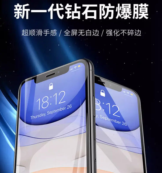 Selected Full-Covered Tempered Glass Protector for iPhone 11, 11 Pro, and 11 Pro Max - 3C Easy Markham