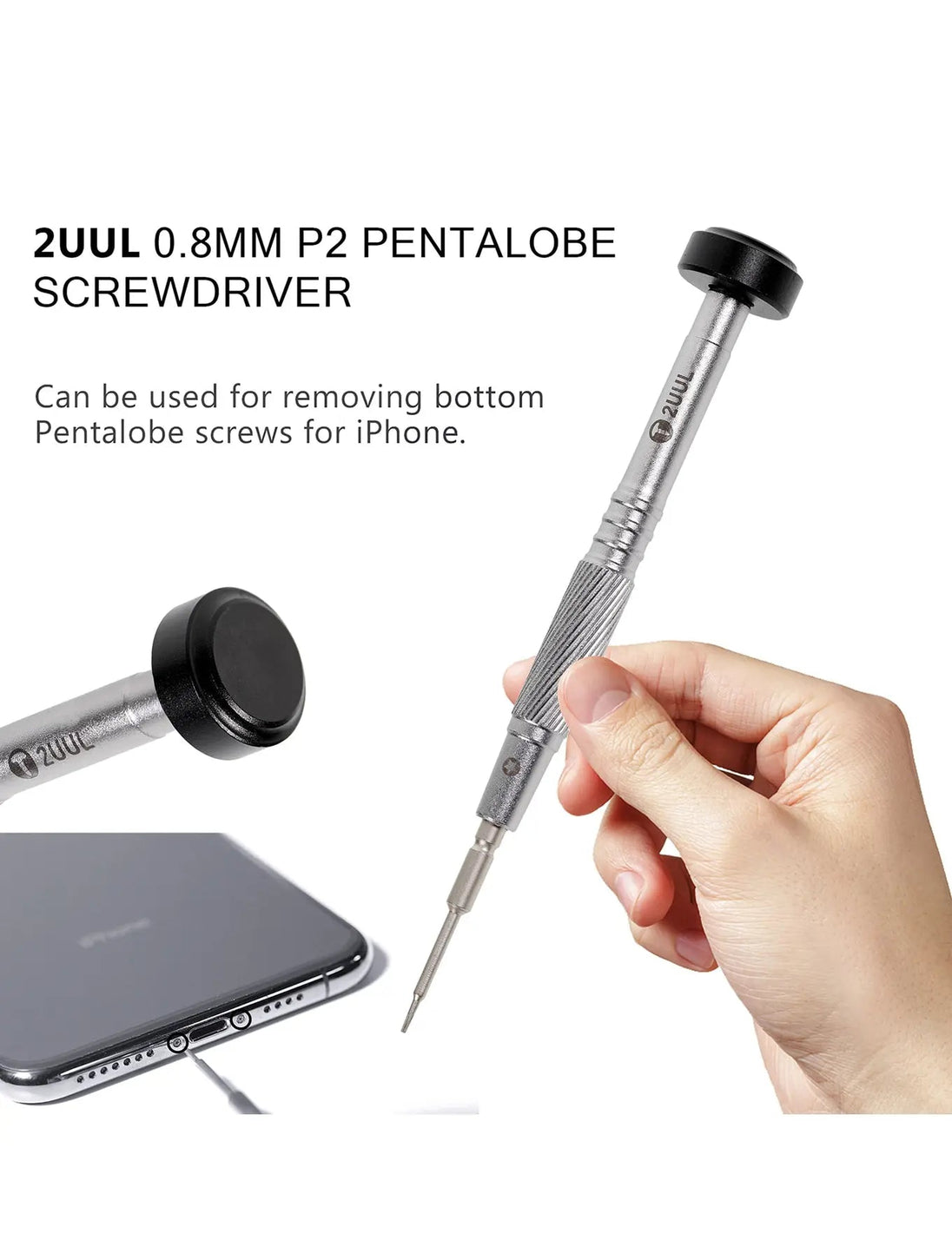 2UUL Everyday Series Screwdriver (0.8mm P2 Pentalobe) - 3C Easy Markham