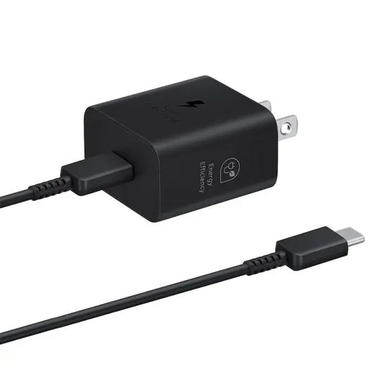 Genuine Samsung PD+PPS 25 watts USB-C output charger w/ 1-meter USB-C to USB-C cable - 3C Easy Markham