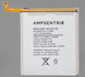 AmpSentrix Replacement Battery Compatible with Samsung S23 FE 5G AmpSentrix