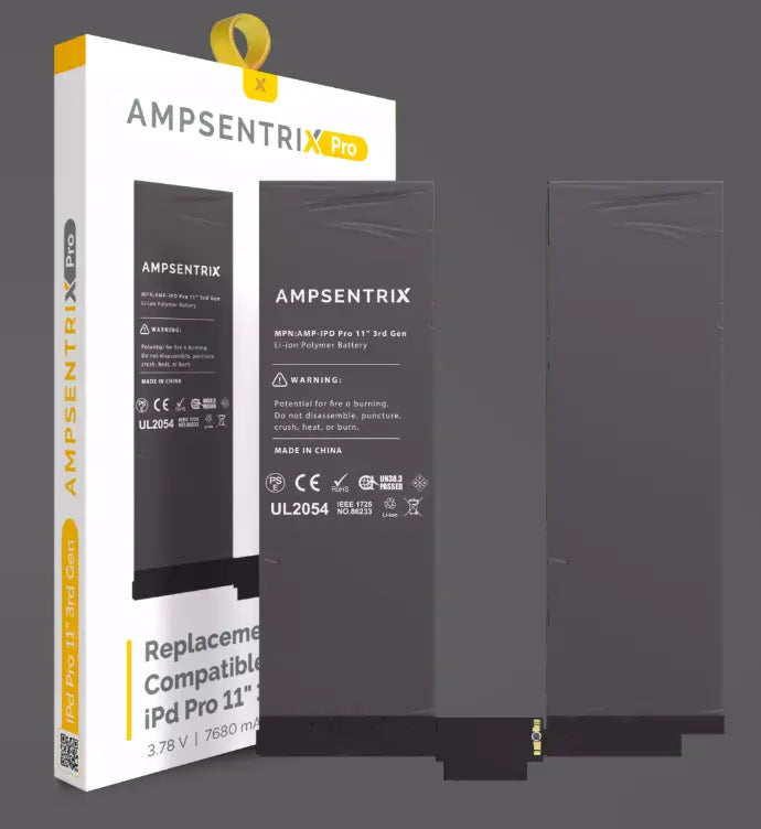 Ampsentrix Replacement Batteries for Apple iPad Pro 11“ AmpSentrix