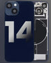 Back Cover Pre-Installed with Wireless Charging Coil, MagSafe Magnets & Flashlight Flex for iPhone 14 3C Easy Markham