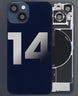 Back Cover Pre-Installed with Wireless Charging Coil, MagSafe Magnets & Flashlight Flex for iPhone 14 3C Easy Markham