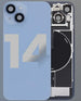 Back Cover Pre-Installed with Wireless Charging Coil, MagSafe Magnets & Flashlight Flex for iPhone 14 3C Easy Markham