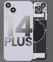 Back Cover Pre-Installed with Wireless Charging Coil, MagSafe Magnets & Flashlight Flex for iPhone 14 Plus 3C Easy Markham