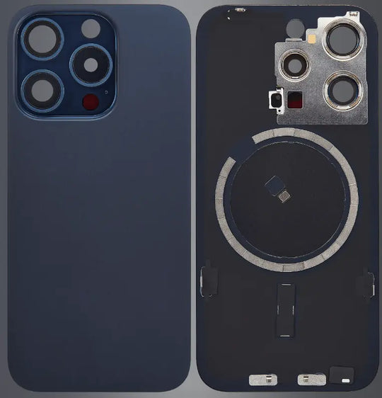 Back Glass Pre-Installed w/ MagSafe Magnet Compatible with iPhone 15 Pro 3C Easy Markham