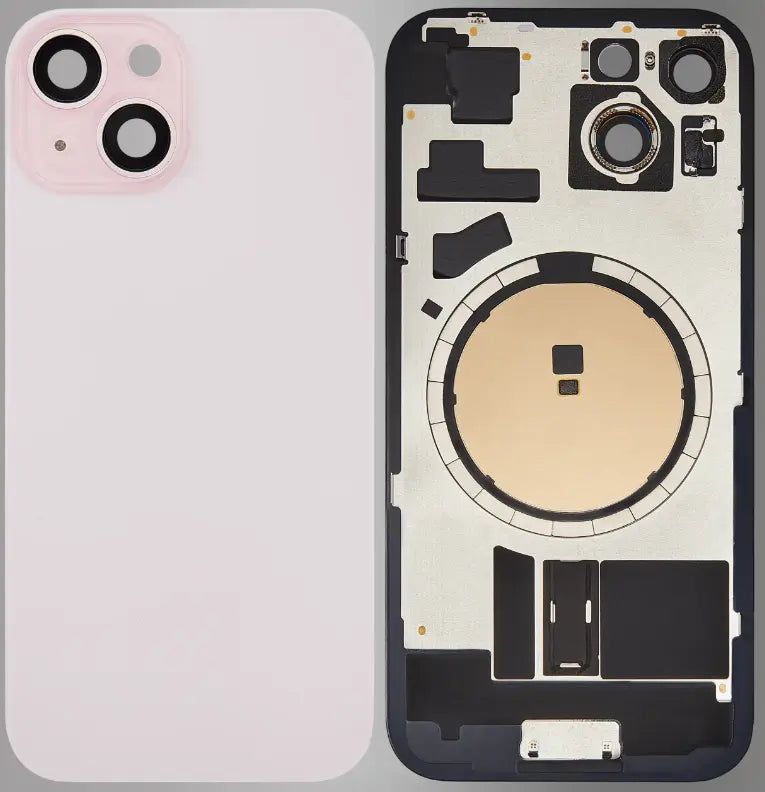 Back Glass pre-installed w/ MagSafe Magnet Compatible with iPhone 15 3C Easy Markham