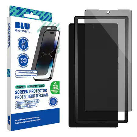 Blu Element GreenGlass Privacy Screen Protector for Samsung Galaxy S25 Series Blu Element