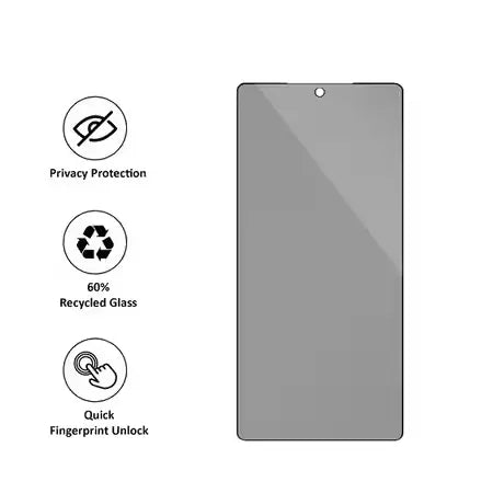 Blu Element GreenGlass Privacy Screen Protector for Samsung Galaxy S25 Series Blu Element