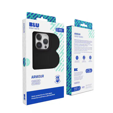 Blu Element's Armour Rugged Case Compatible with iPhone 15 Blu Element