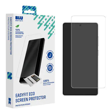 Blu Element's EasyFit Eco Screen Protector Compatible with Samsung S26, S26 Plus, & S26 Ultra Blu Element