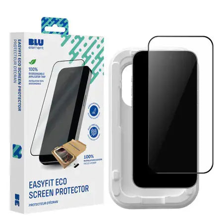 Blu Element's EasyFit Eco Screen Protector Compatible with iPhone 17 Series Blu Element