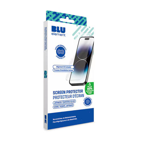 Blu Element's GreenGlass Screen Protector Compatible with Samsung S25 Blu Element
