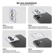Blu Element's Invisible 1 by 1 Lens Protector Compatible with iPhone 16 Pro & iPhone 16 Pro Max Blu Element