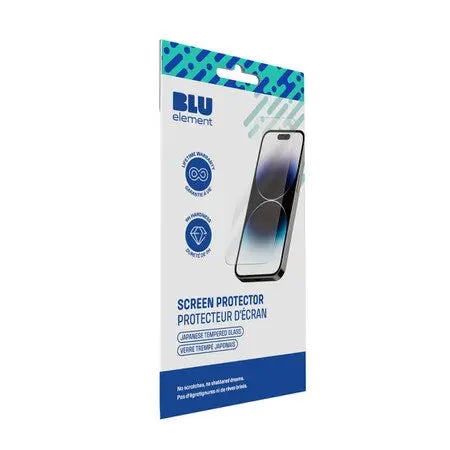 Blu Element's Tempered Glass Screen Protector Compatible with Samsung S24 FE Blu Element
